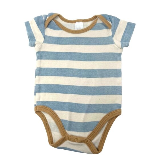 Baby Boy's - Body Suits -White, Navy Blue, Turquoise, & Blue & Cream -Size 3-6 M - Picture 7 of 11